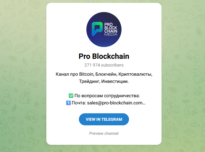 Pro Blockchain