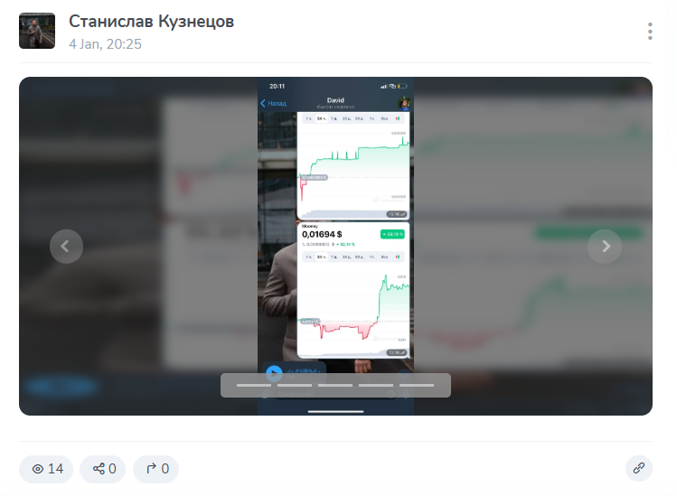 информация о верификации Станислав Кузнецов 