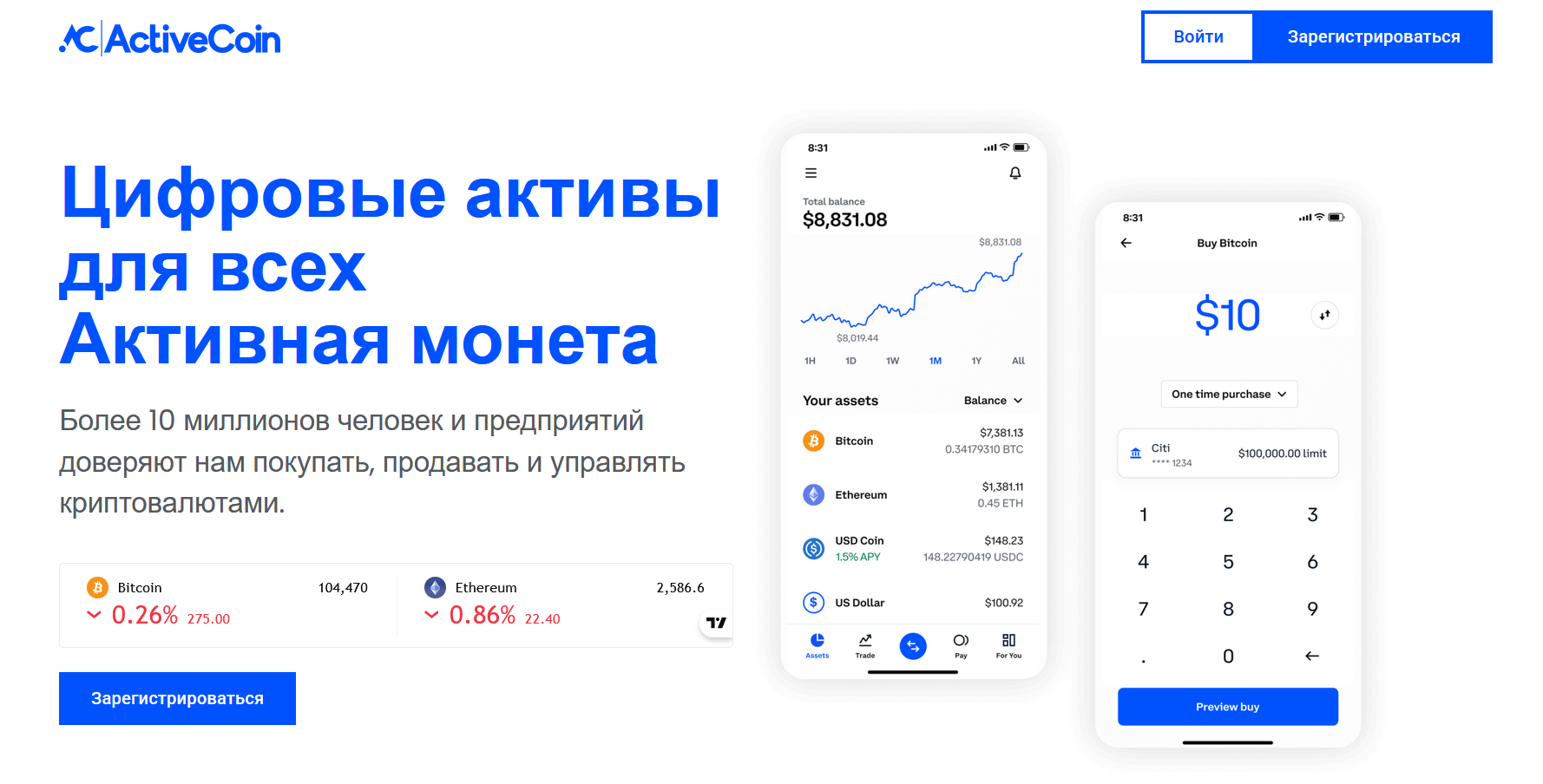 обзор Active Coin Inc