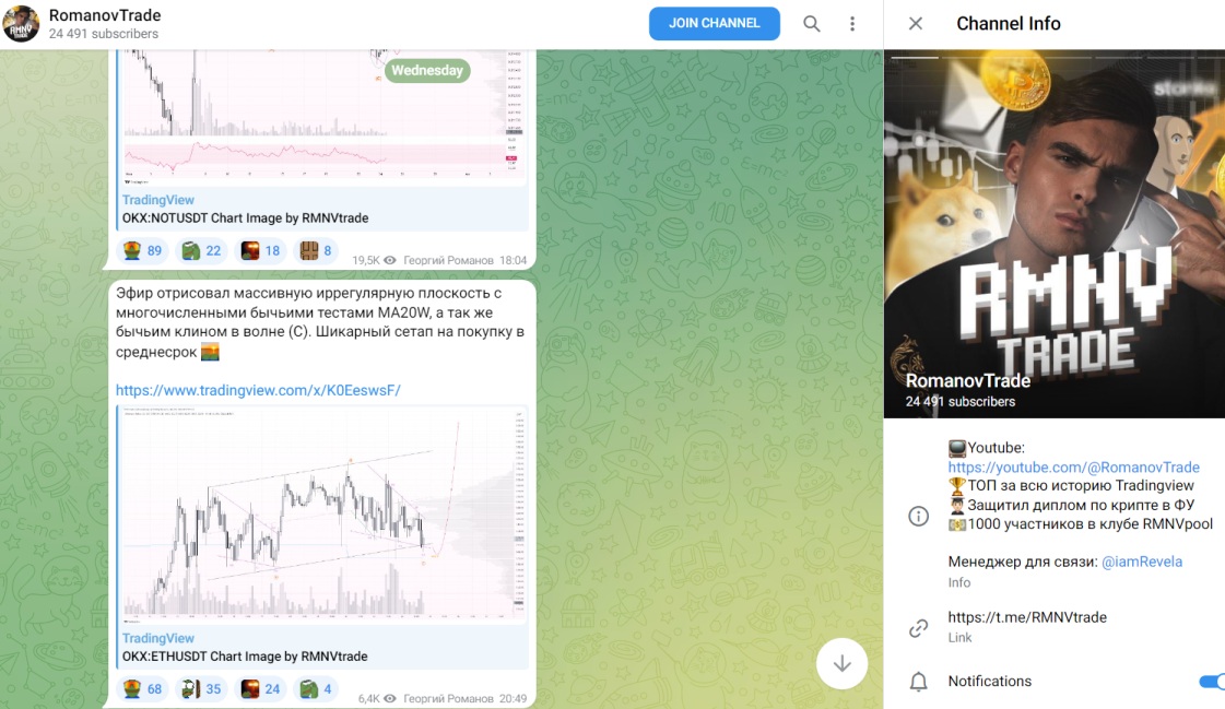 обзор RomanovTrade