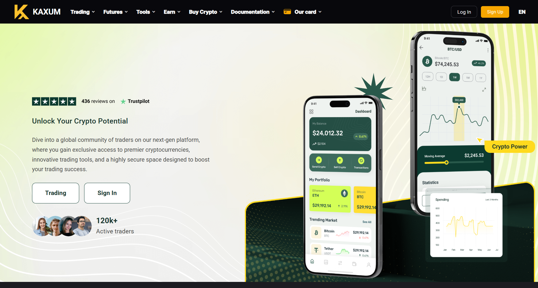 обзор биржи Kaxum