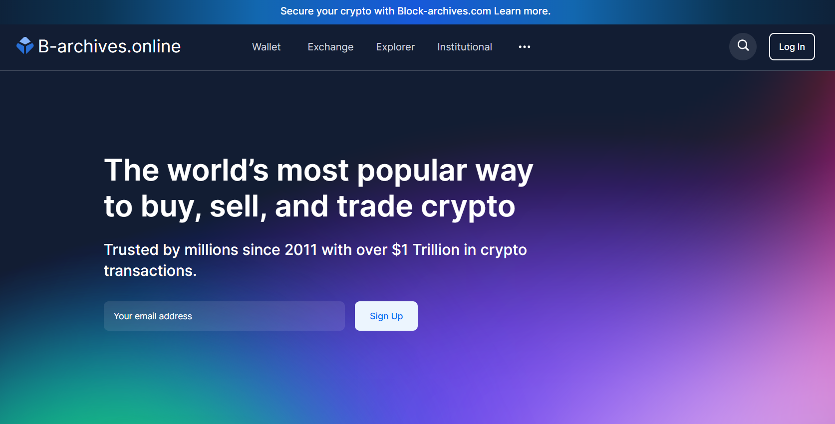 обзор на Block Archives