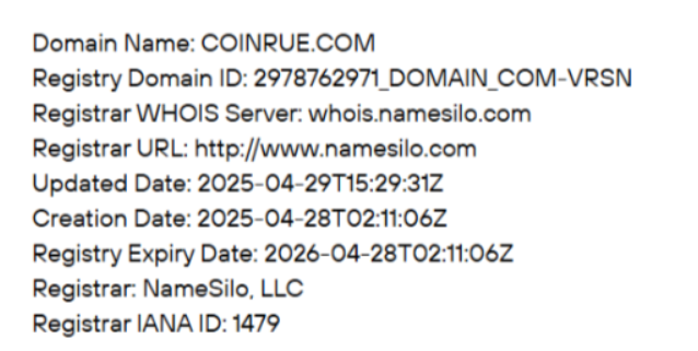 домен Coinrue