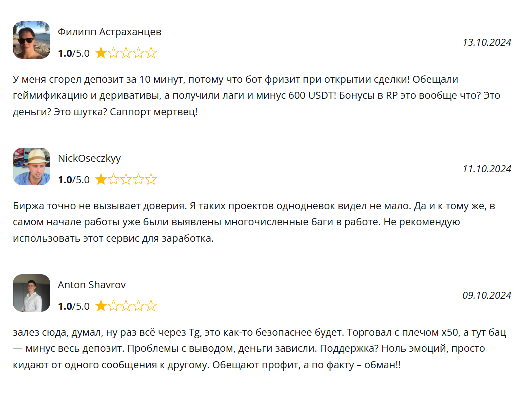 отзывы клиентов Storm Trade