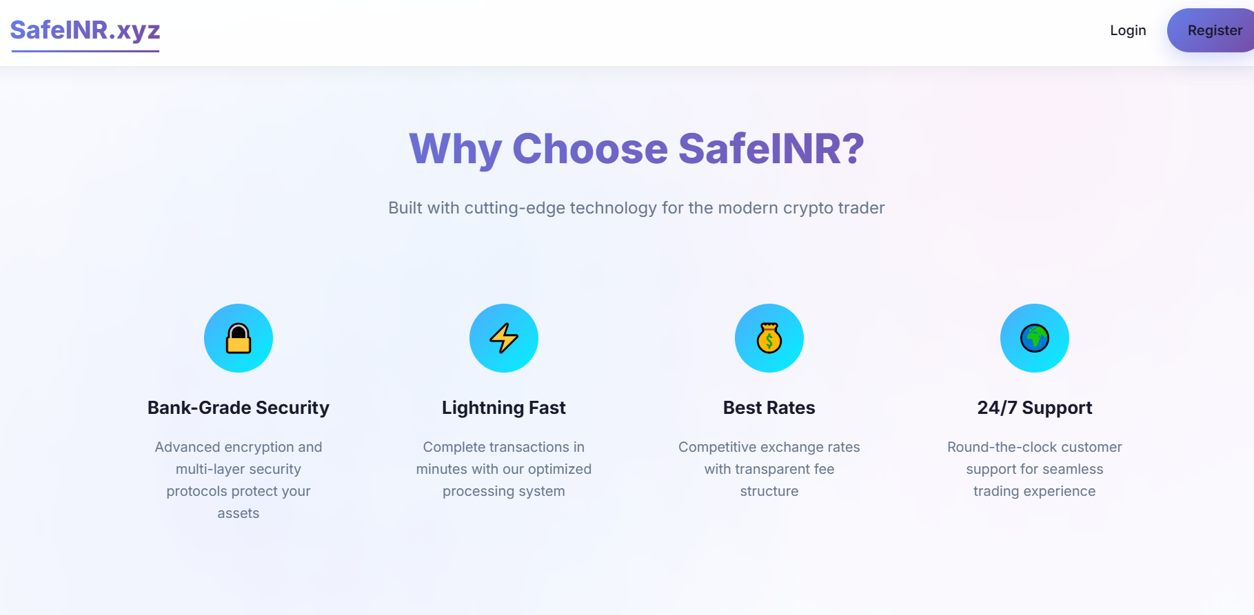 обзор на SafeINR