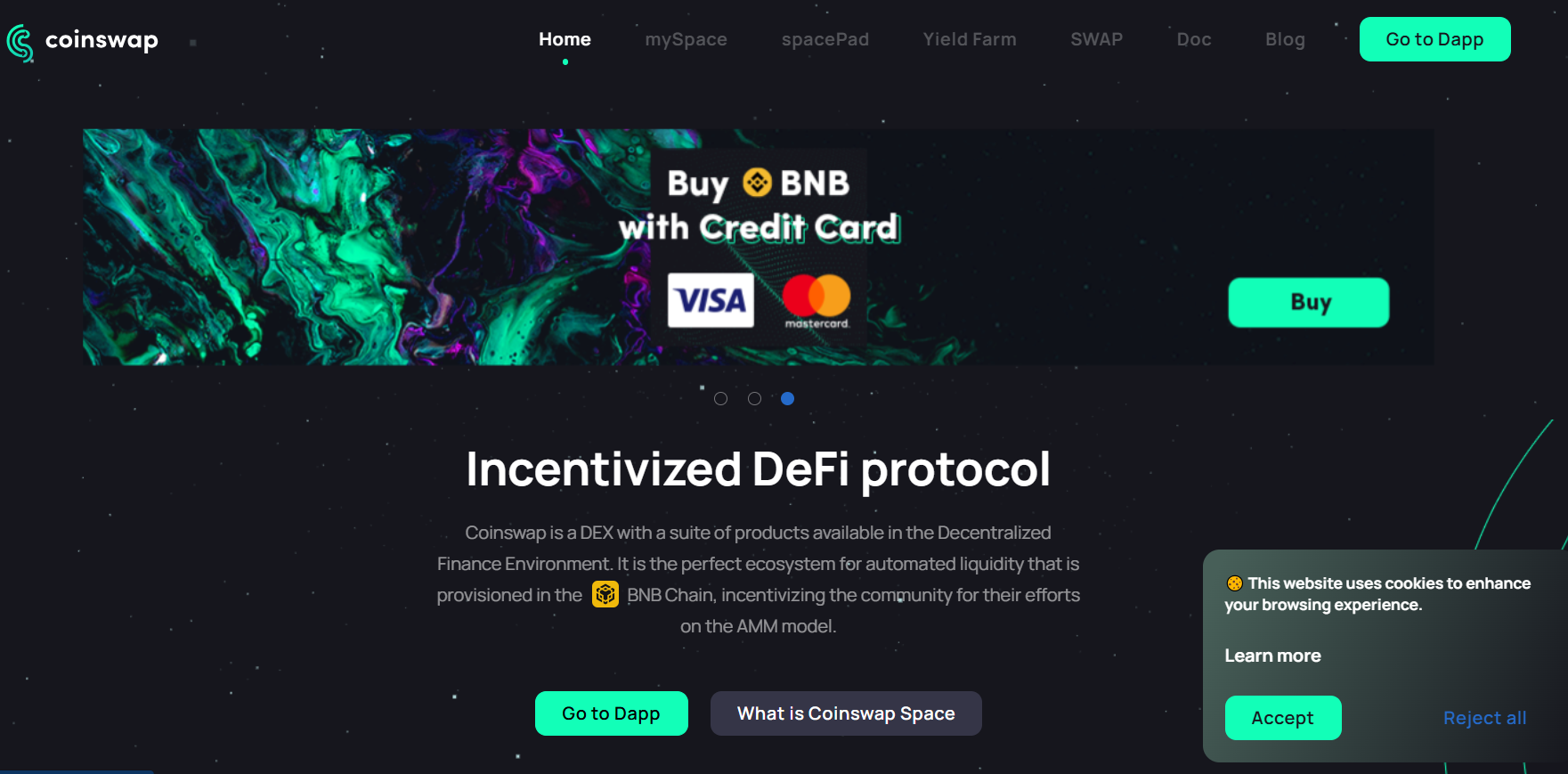 обзор на Coinswap Exchange