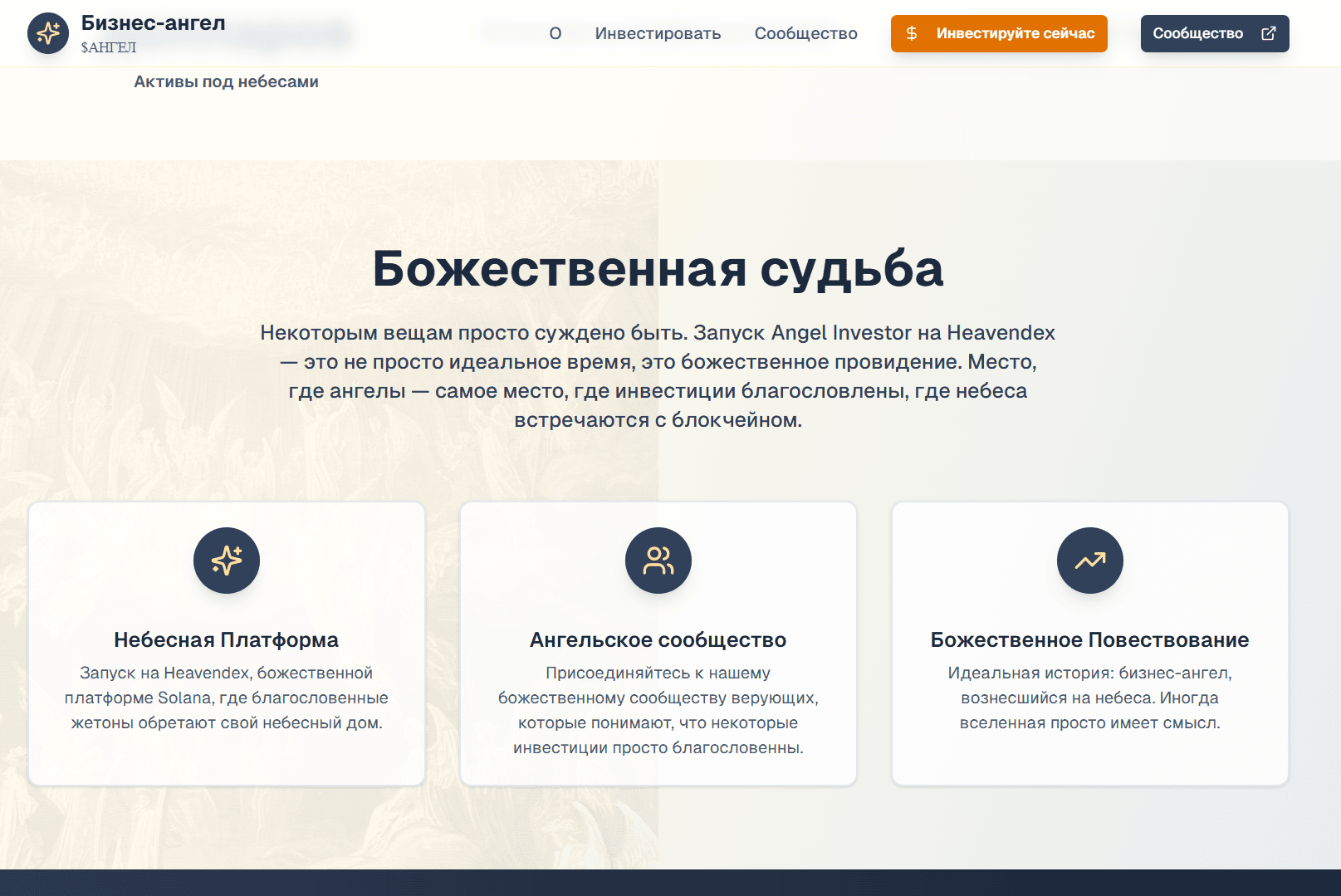 информация о Angel Investor