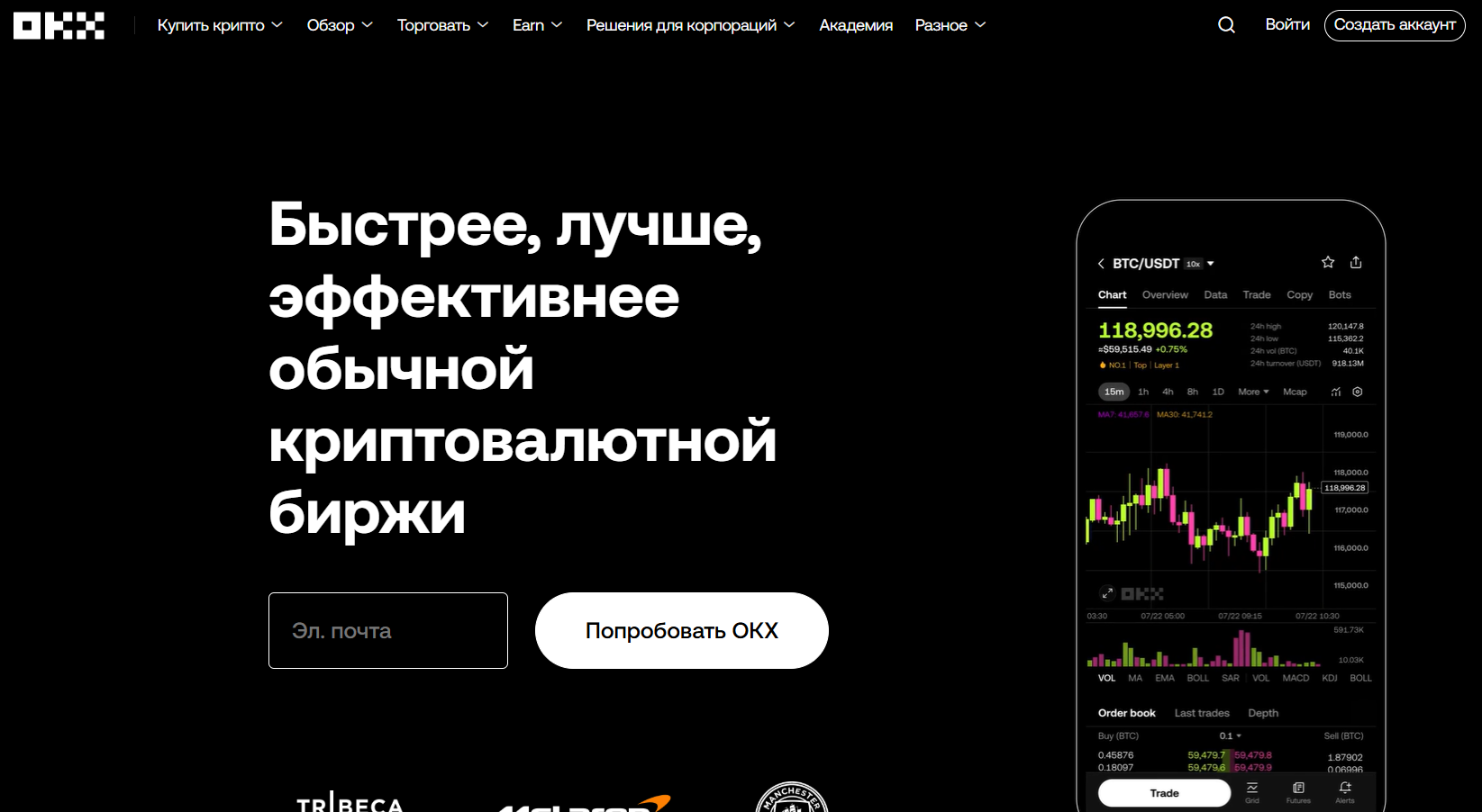 обзор на Клон OKX