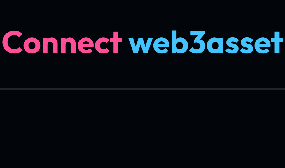 лого Connectweb3asset