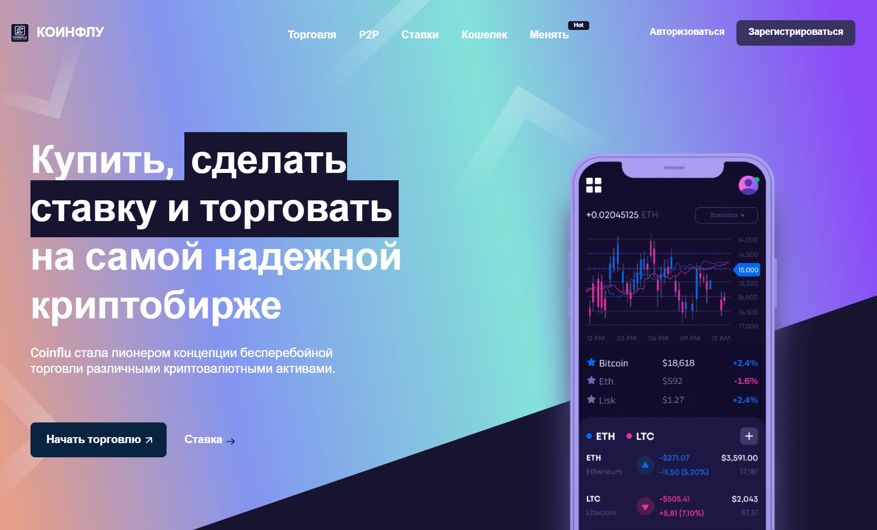 обзор на Coinflu