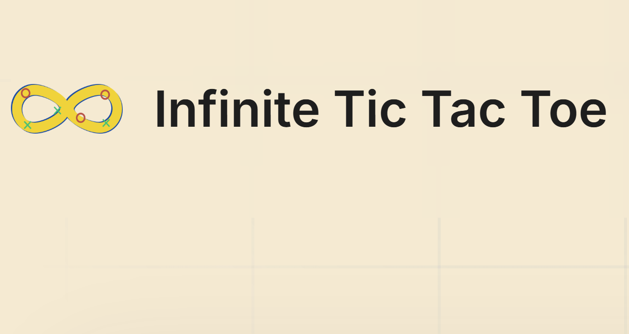 лого Infinite Tic Tac Toe