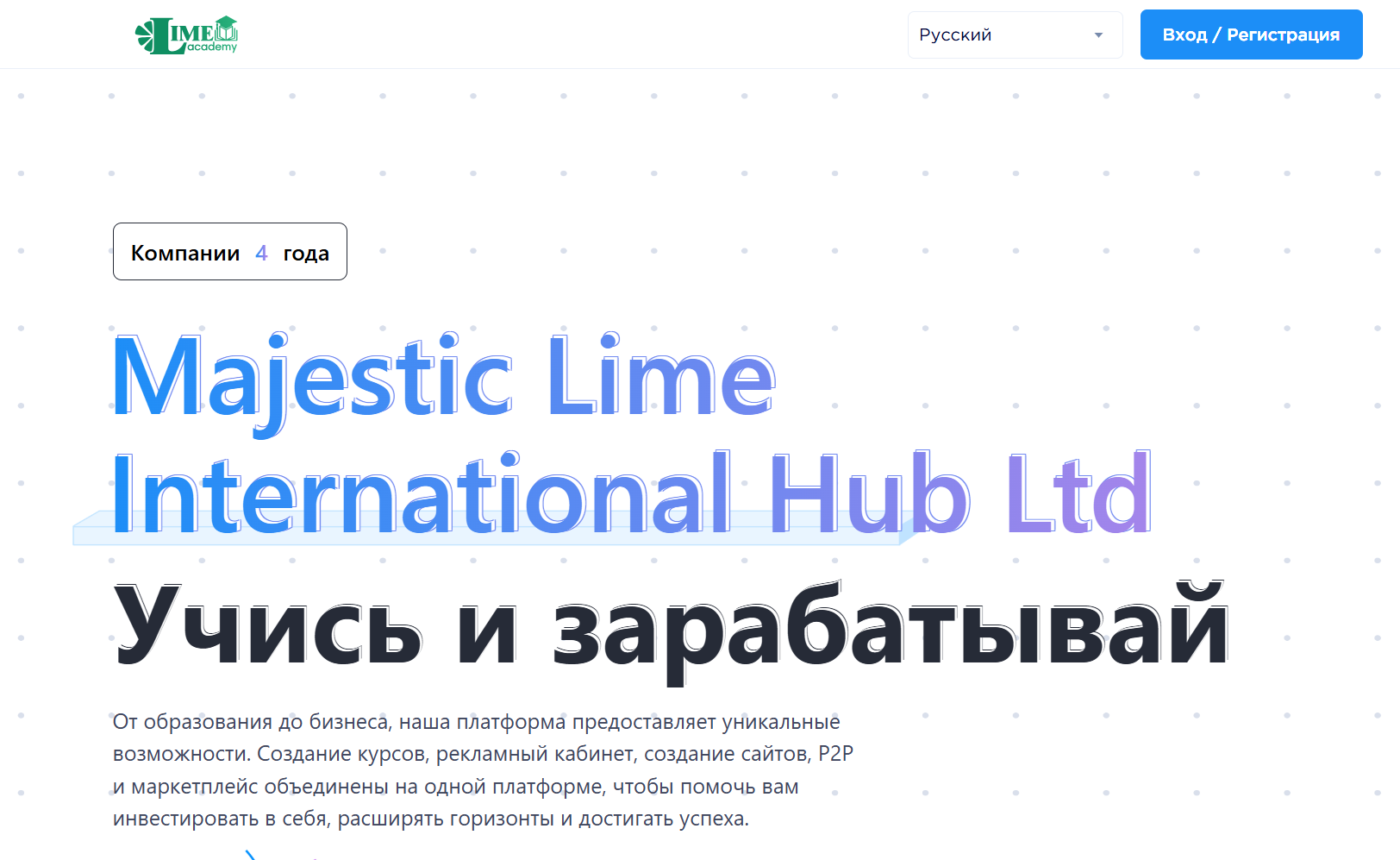обзор на Magic Lime Academy