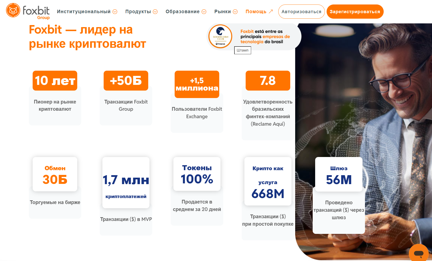 информация о Foxbit