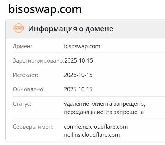 домен BisoSwap