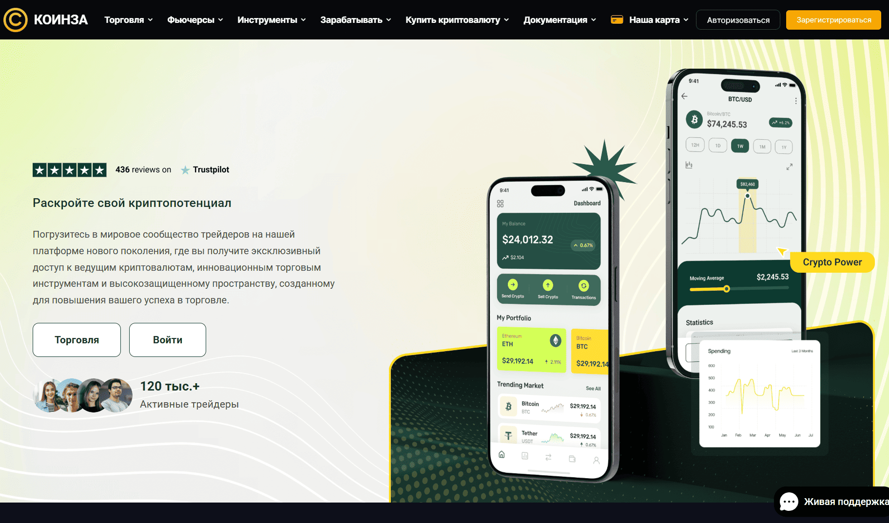 информация о бирже Coinza