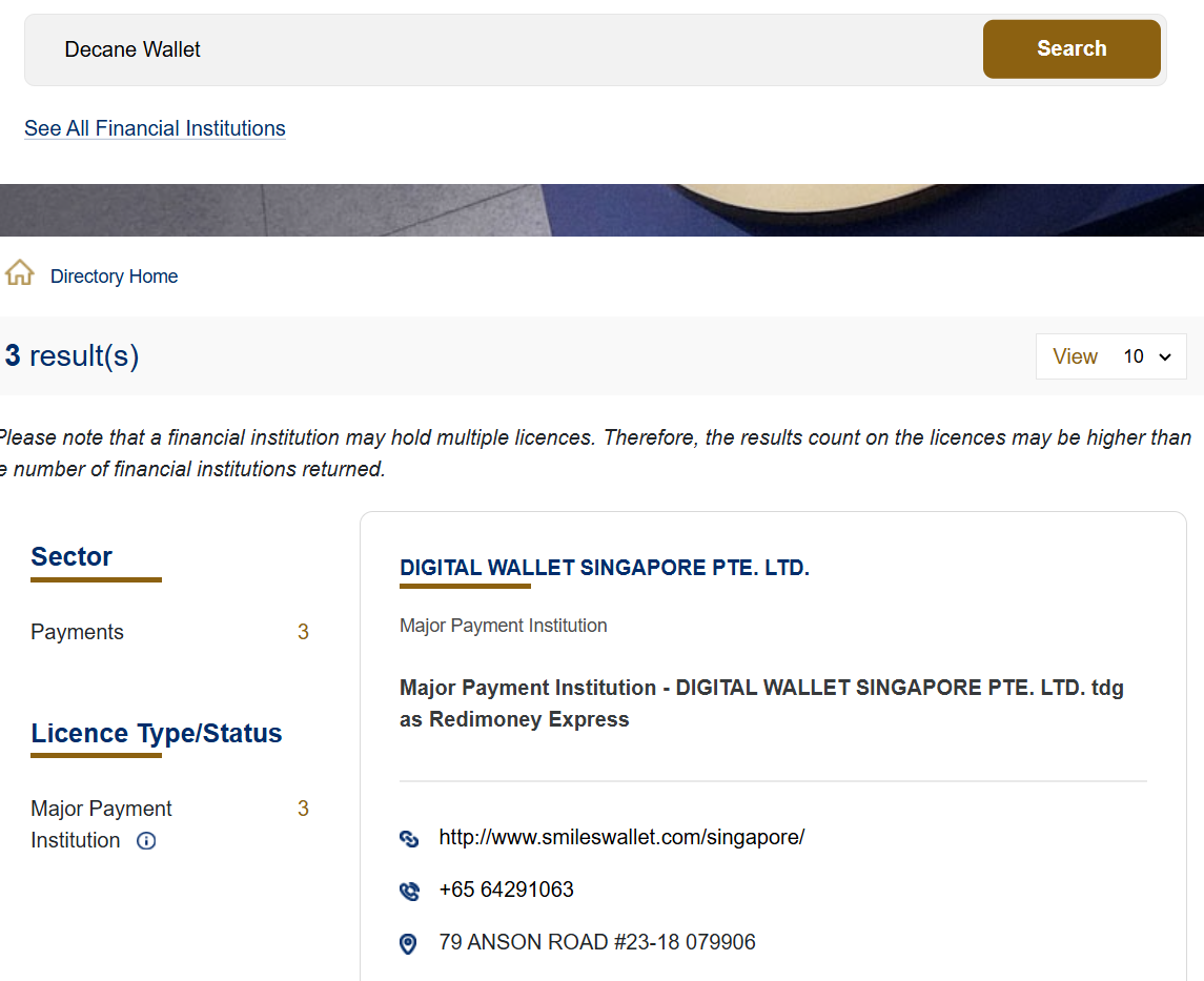 Decane Wallet обзор