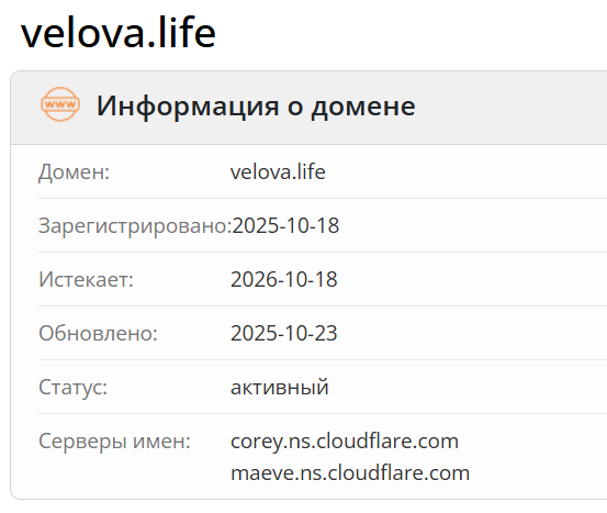 домен Светлана Велова