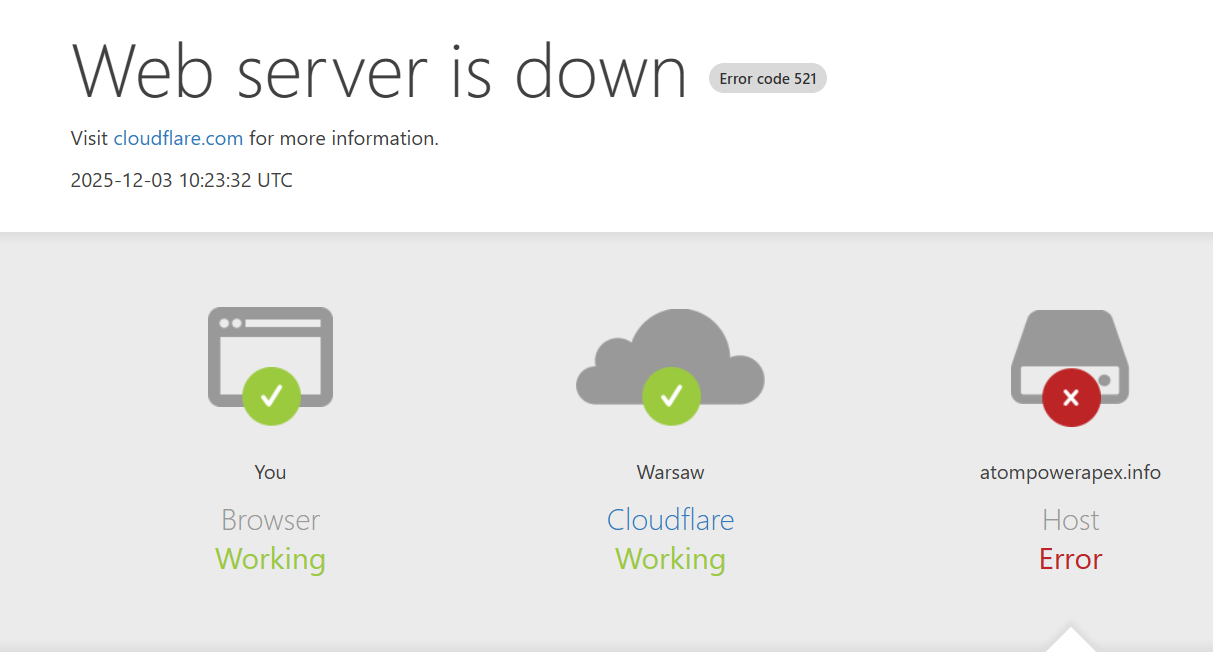 обзор сайта AtomPowerApex