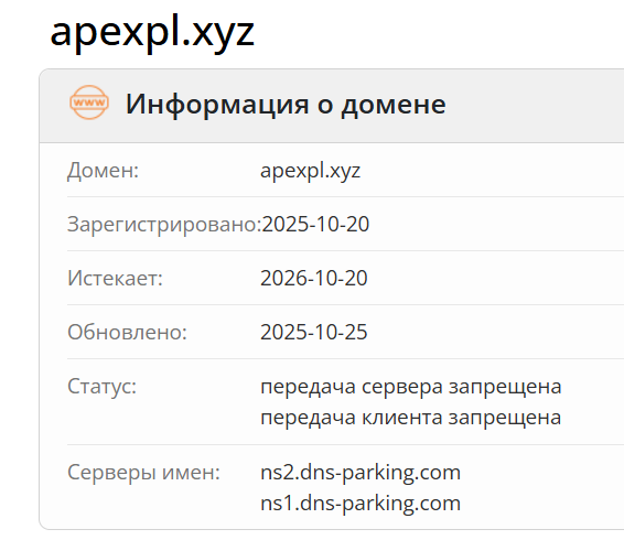 домен Apex Prediction Layer