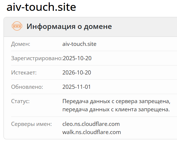 Error‑Nihil домен