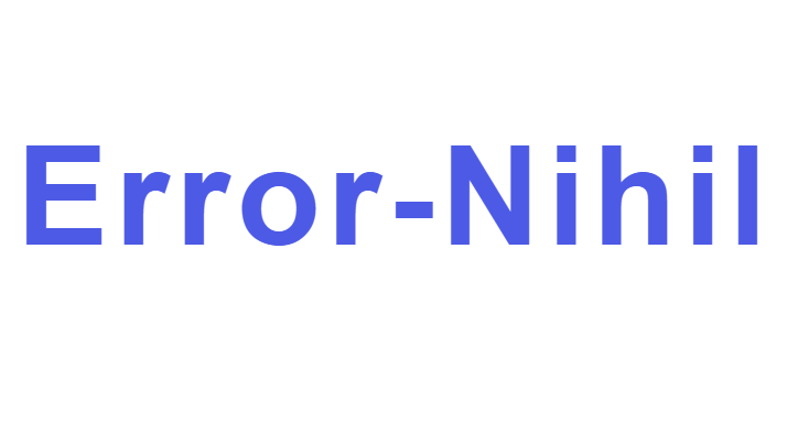 логотип Error‑Nihil