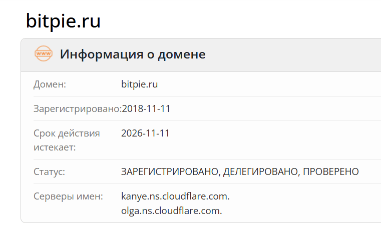 домен Bitpie